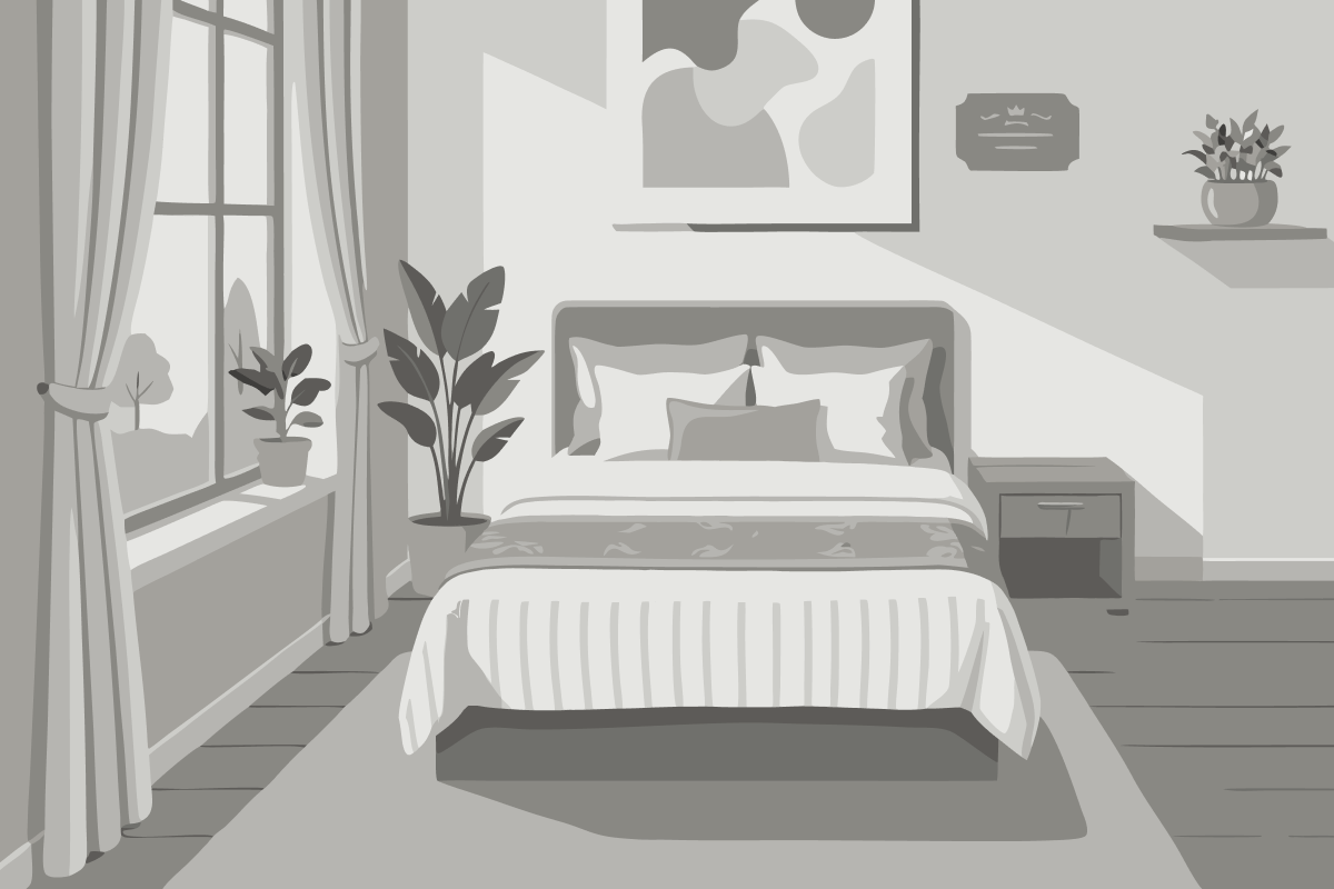 Queen Room with Mountain View